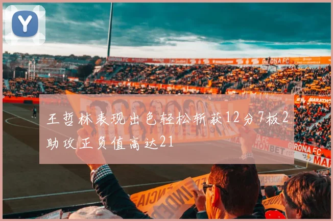 王哲林表现出色轻松斩获12分7板2助攻正负值高达21