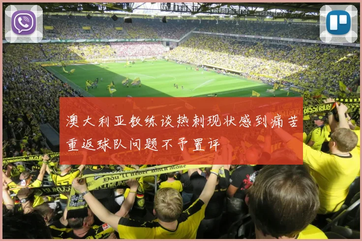 澳大利亚教练谈热刺现状感到痛苦重返球队问题不予置评